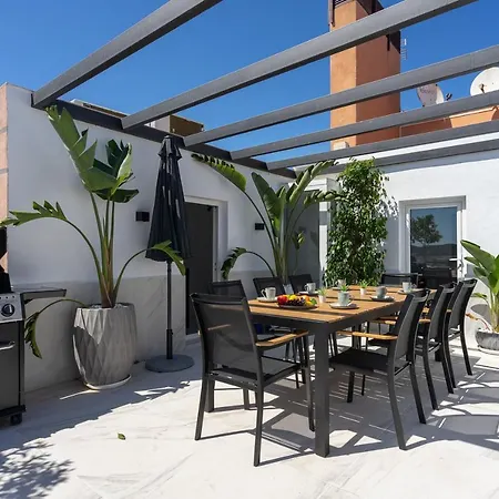 Lejlighed Unique Beachfront Rooftop In By Costarentals - Ref 59 Fuengirola